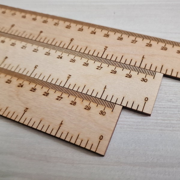 Fake ruler, 3 pcs set, -5 and -10 % Special ruler,funny ruler,personalized ruler,engraved ruler,personalised Wooden Ruler,Ruler