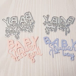 Scrapbooking, tarjetas de regalo, tarjetas de regalo diy,asociación, bebé nacido, niño, niña, juego de papel, ducha de bebé, invitación de ducha de bebé, invitación de ducha, baby shower