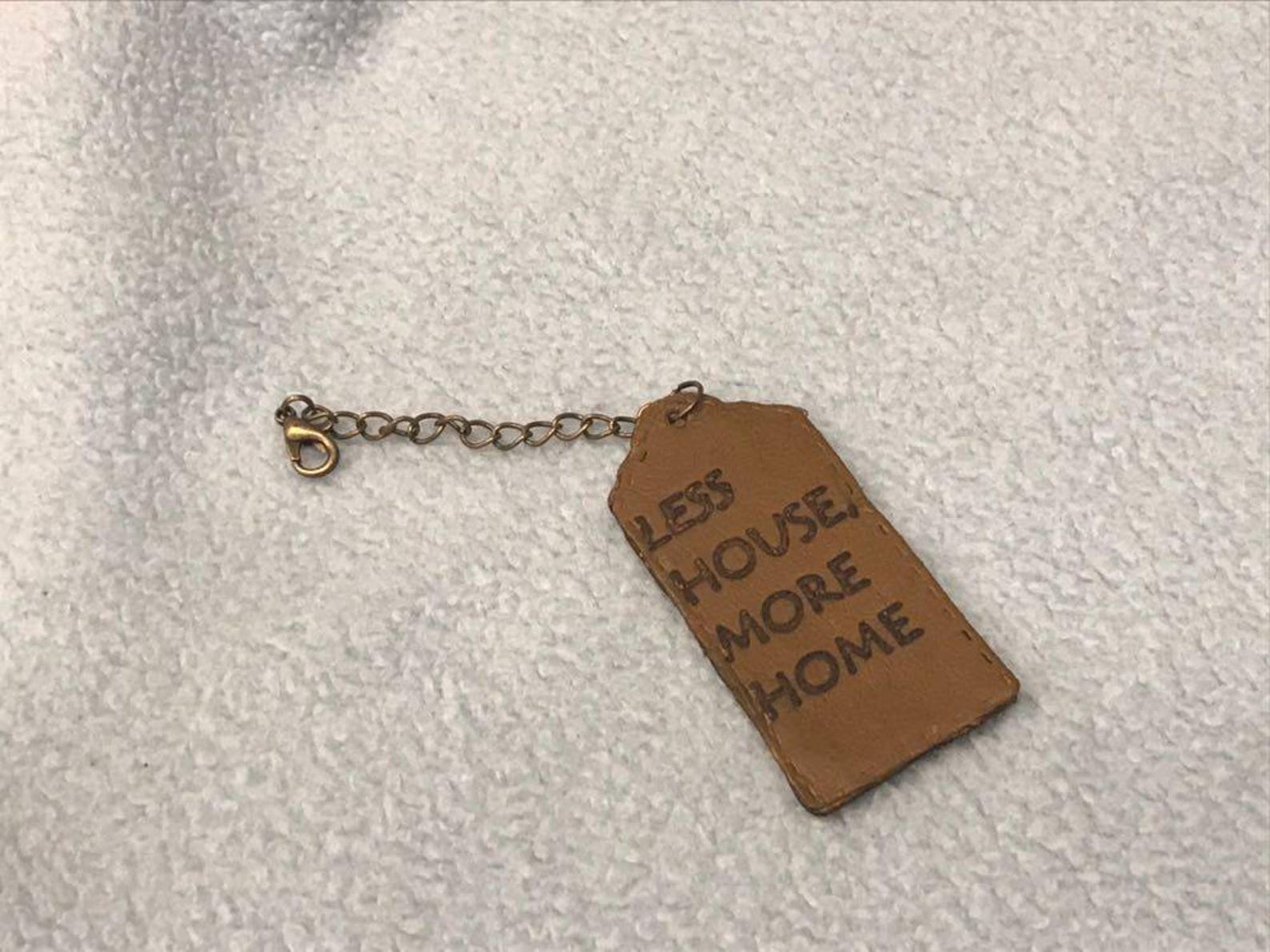 Scrapbook Keychainpersonalized Keychainleather Etsy