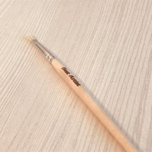 Smallest brushes,gift for painter,unique brushes,personalized brush,knight of the brush,personalized gift,painter brush,painter gift,artist
