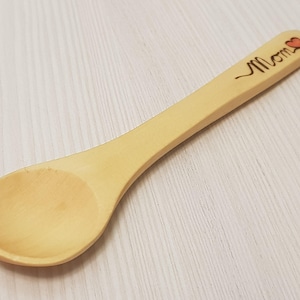 Wood spoons,personalized spoon,gift for mum,housewarming present,personalized gift,handmade spoon,wooden spoon,initial spoon,wedding thanks