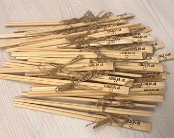 personalize chop stick,Perfect for sushi parties,Wood sushi chopstick,kitchen accessories,personalized sushi gift,sushi gift,kitchen decor