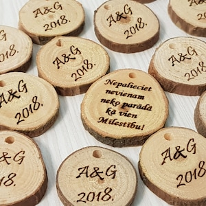 Wood Wedding Favors,Personalized wedding favors,Wood wedding favors, Rustic wedding favors,Wood slices, rustic,wedding favors, guest gifts