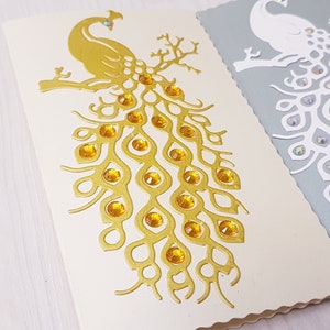 Hochzeit Umschlag, Pfau, Pfau Federn, Pfau Hochzeit, Pfau lila, Pfau Geschenk, Pfau Dekor, Papier Pfau, Geschenkkarte Pfau