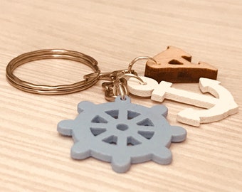 Blessed at Sea,gift for Seaman,sailor Anchor,anchor and Steering