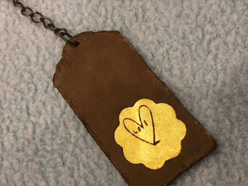 Scrapbook Keychainpersonalized Keychainleather Etsy