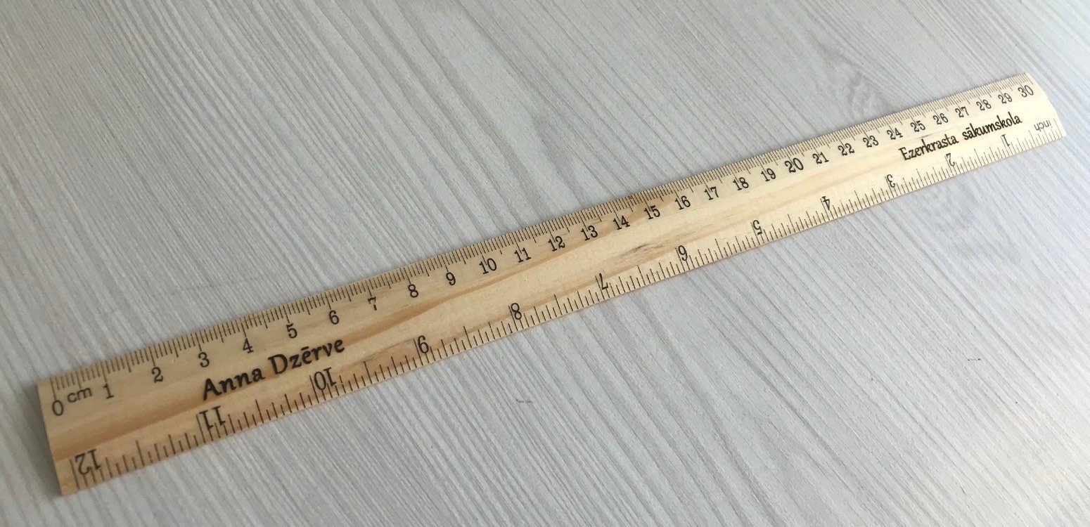 Yardstick, One 39 Inch Wood Measuring Stick, Vintage Wooden Ruler, City  Farmhouse, Gifts for Her, Wall Hanging, Illinois, St Louis, 