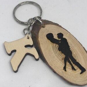 Regalo para la esposa, mi amor, regalo de Navidad, llavero de madera, regalo personalizado, grabado peronalizado, regalo para ella, llavero de la pareja, etiqueta de la llave de madera, etiqueta de la etiqueta