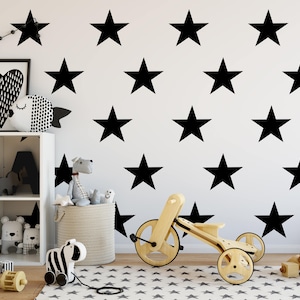 Star Wall Decals In Different Colors And Sizes - Nursery Wall Decor - Star Decals - Pattern Wall Decals - Star Decals - Home Decor