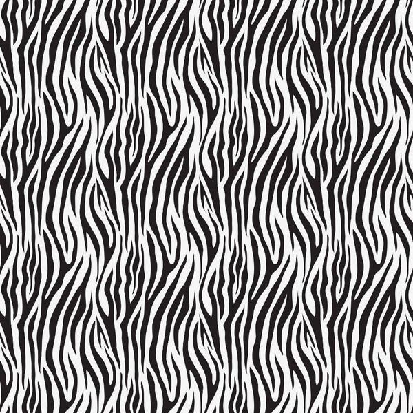 Zebra Stripes Pattern Printed HTV - Adhesive Vinyl - Patterned Vinyl - Printed Heat Transfer Vinyl - Printed Pattern - Cricut - Silhouette