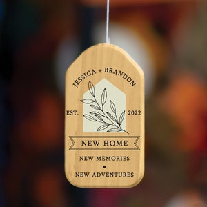 New Home New Memories Wind Chime. Housewarming Wind Chime - Housewarming Gifts - New Home Gifts - Windchime