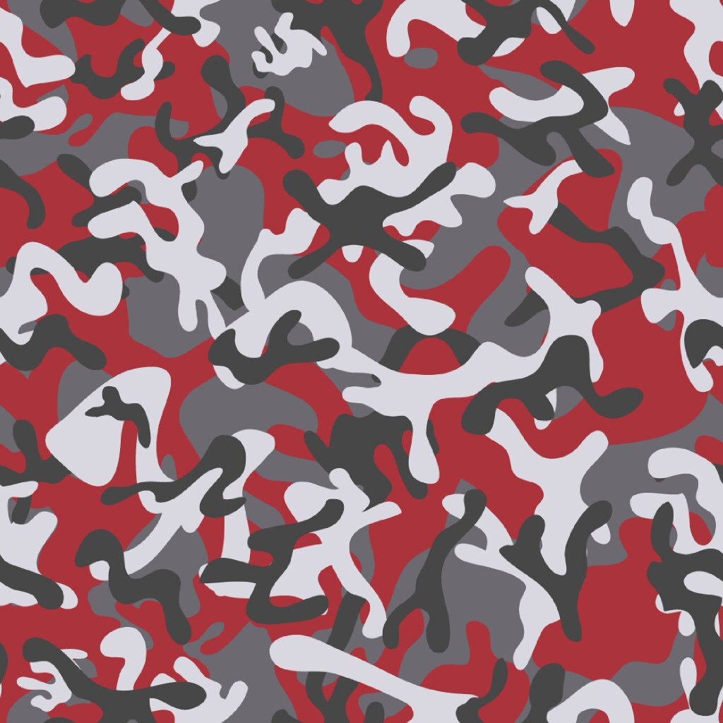 Red Camo Pattern Printed HTV Red Camo Adhesive Vinyl Red Etsy
