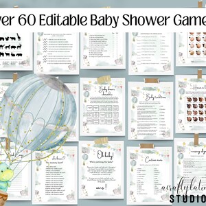 Dinosaur Baby Shower Games, Boy Baby Shower, Gender Neutral Baby Shower, Baby Games