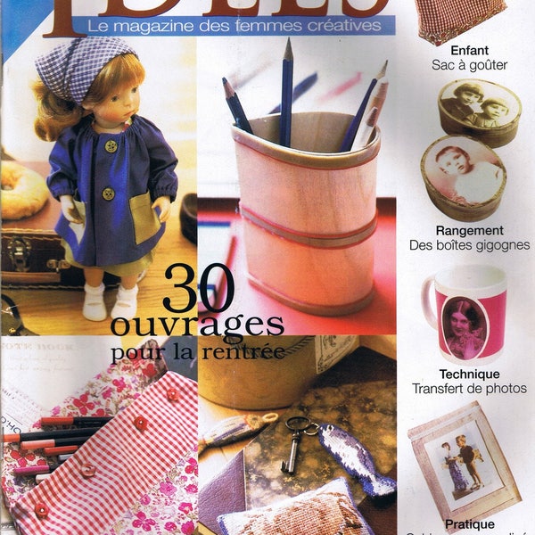 Idées  46 septembre octobre 2003 magazine des femmes créatives