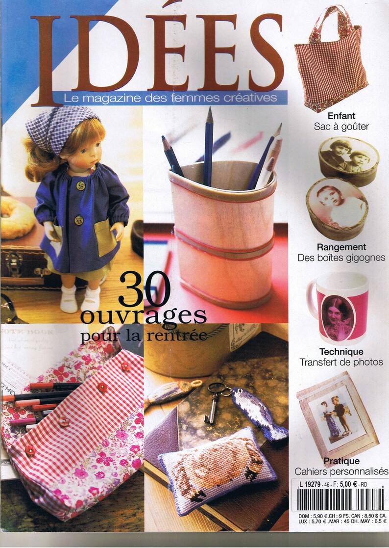 Ideas September 46, October 2003 creative women's magazine image 1