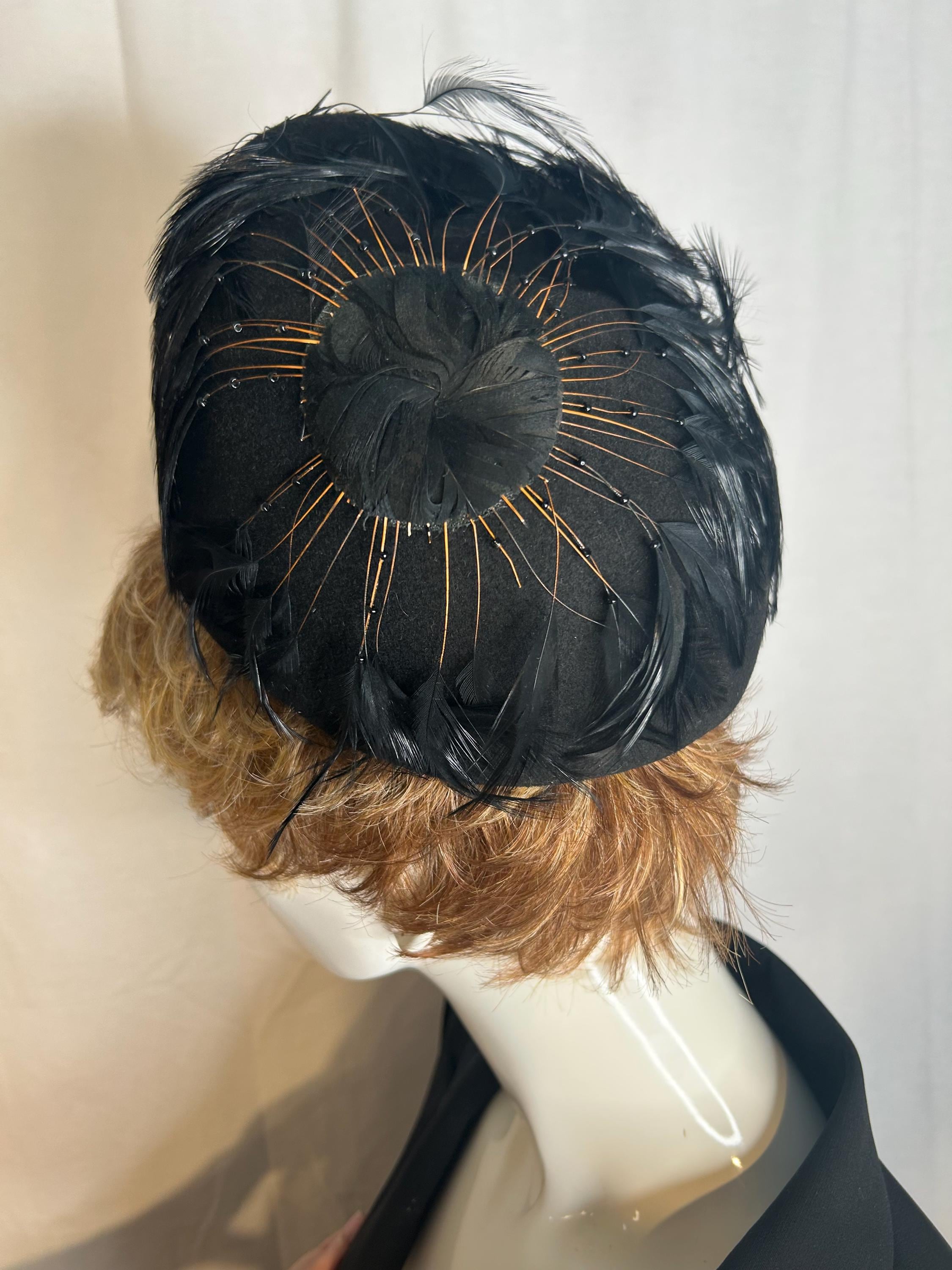 Vintage Ladies Lancaster Felt Wool Hat Lancaster Wool Hat - Etsy main image 2