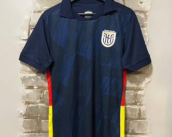 Camiseta azul de Ecuador para las eliminatorias al Mundial/Copa América 2024-2025