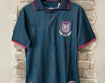 Maglia Ecuador Away 2025 Blu Centenario