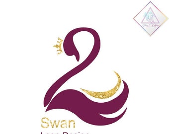 Golden Swan Png Etsy