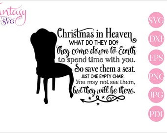 Download Christmas In Heaven Svg Etsy PSD Mockup Templates