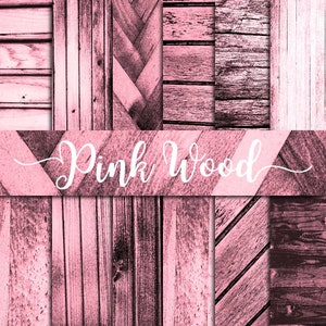 Wood backgrounds, digital paper, wooden textures, pink wood texture, fantasy cliparts, distressed wood, rustic old wood, rose gold blush woo