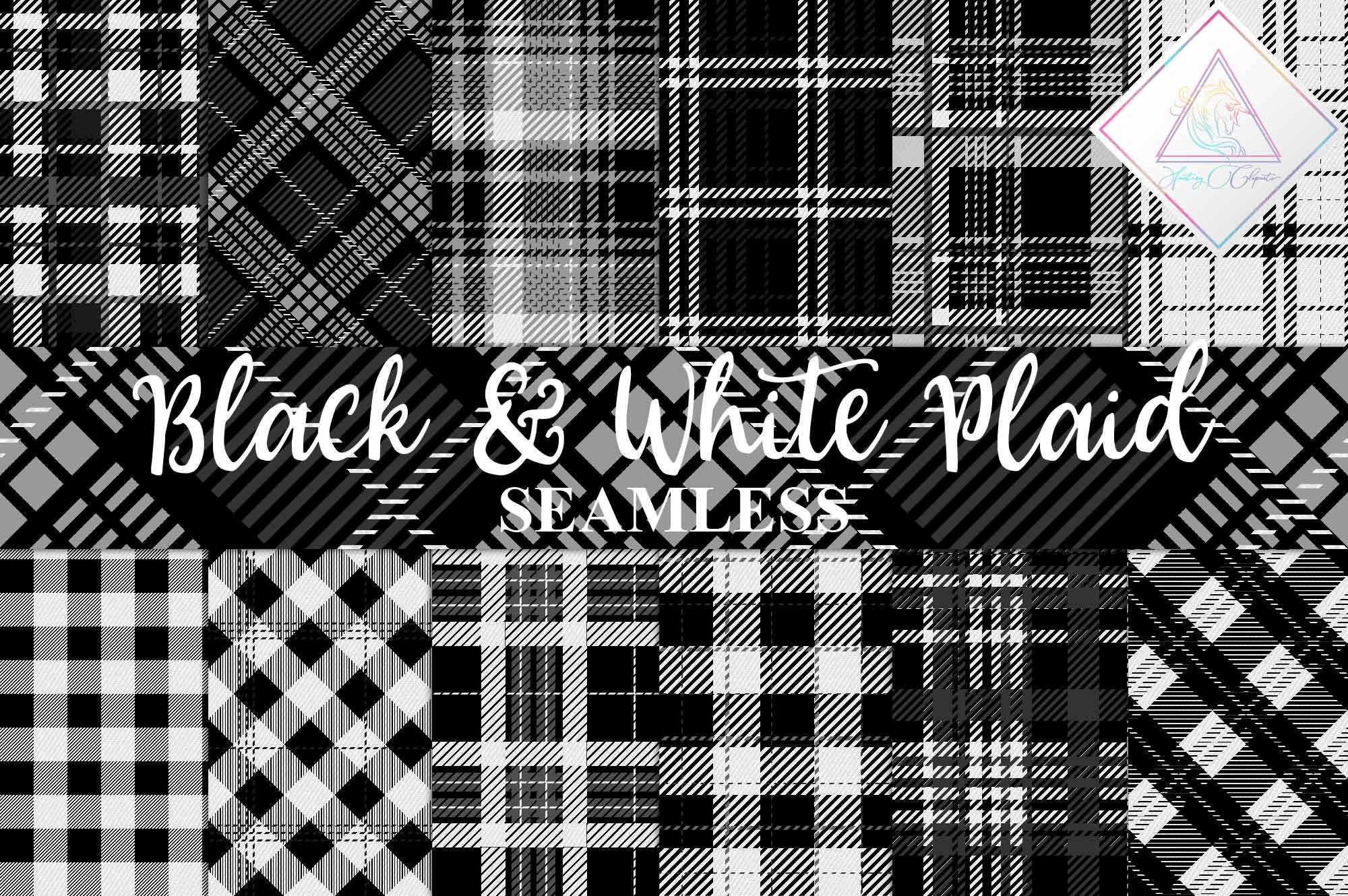 White and black checkered plaid fabric texture, tartan texture Jigsaw  Puzzle by Julien - Pixels Puzzles