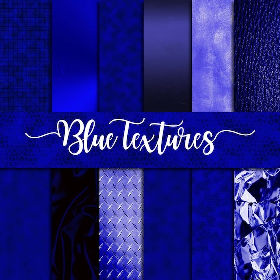 Blue textures, digital paper, dark blue navy silk, satin background, leather effect jpg, metallic textures, brushed metal, fantasy clipart Il_570xn