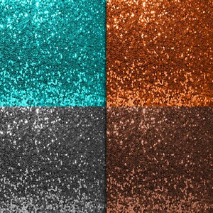 Sequin digital paper, glitter texture, shiny backgrounds, rose gold sequin, gold glitter pattern, teal mint turquoise, scrapbooking paper, image 2