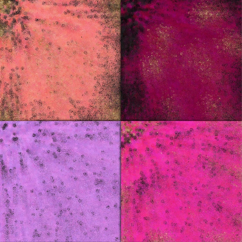 purple watercolor plum lila distressed effects salmon blush lavender Pink gothic paper digital paper halloween foil grunge background