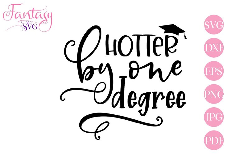 Download Clip Art Hotter By One Degree Svg Cutting File Graduation Squad Gradu Graduate Phrases Svg Cut Files Class Of 2020 The Tassel Was Grad Quotes Art Collectibles
