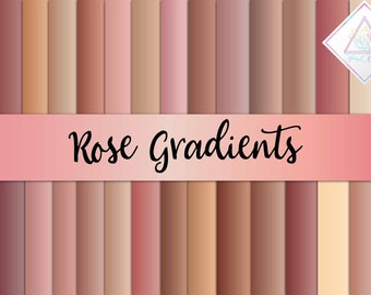 Rose gold gradient, metallic background, luxury texture, digital paper taffy, ivory ombre, soft bronze crepe, metal foil textures, copper pe