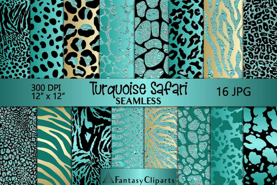 Cheetah Print, Emerald Green Leopard Print, Dopamine Decor