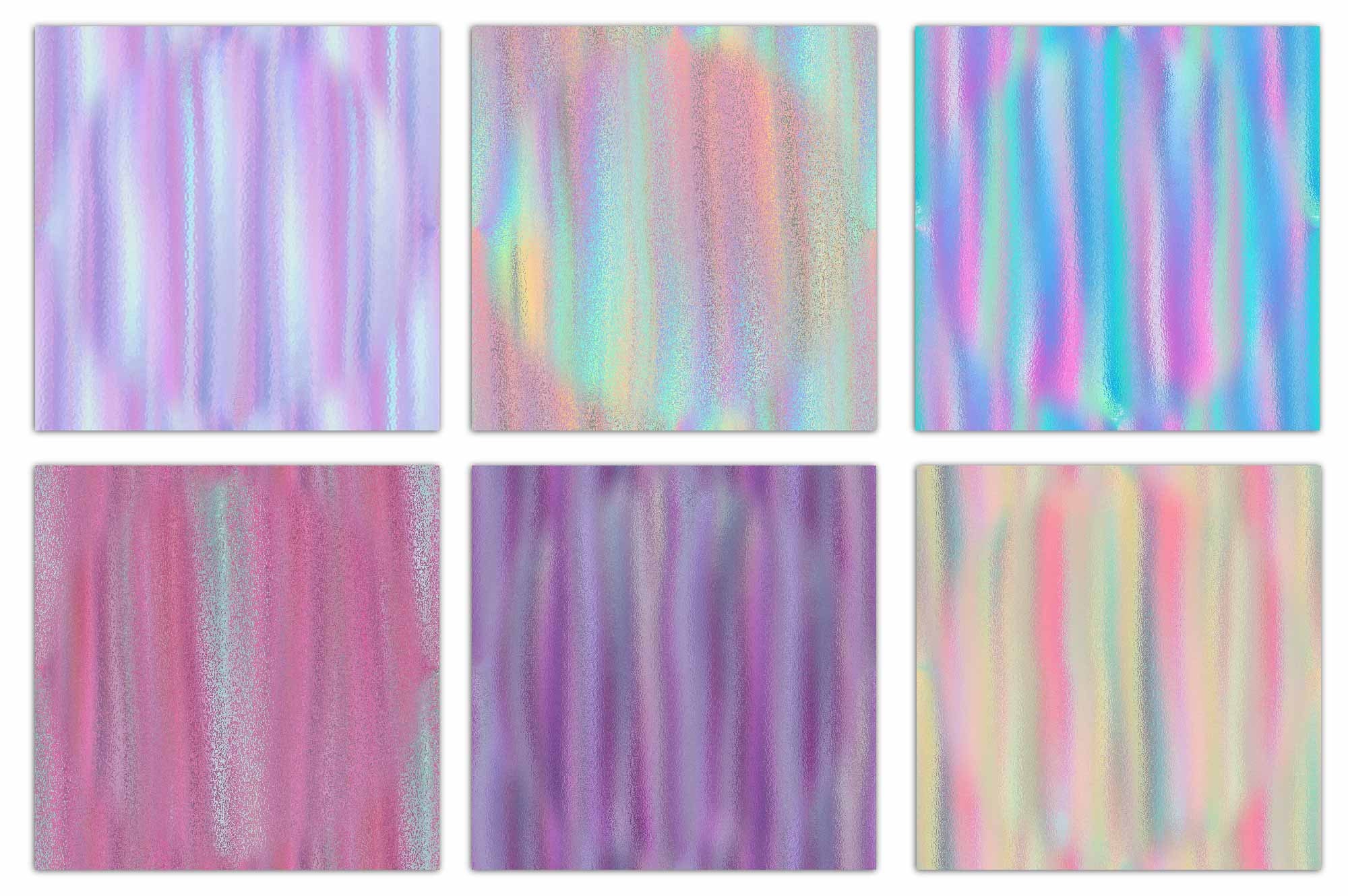  Holographic Texture Rainbow Foil Iridescent Sexy Yoga