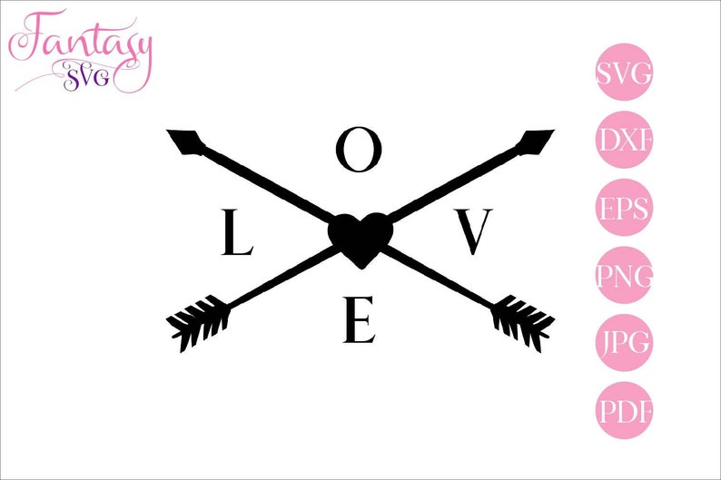 Download Lovely Vector Svgs Cricut Explore Love Day Sayings Love With Arrows Svg Boho Arro Cut Files Silhouette Valentines Day Nice Quotes Clip Art Art Collectibles Vadel Com