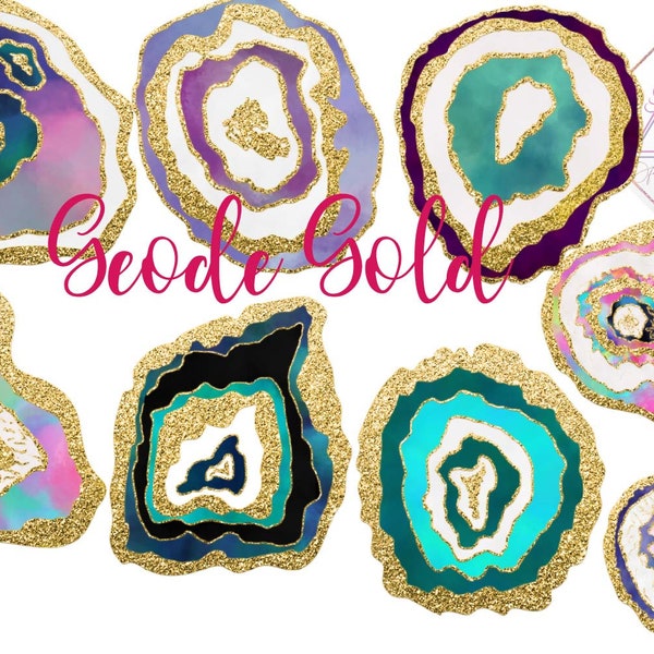 Geode crystals, gemstones clipart, gems clip art png, watercolor galaxy, watercolour mineral, birth stones, jewels jewelry, irridescent s