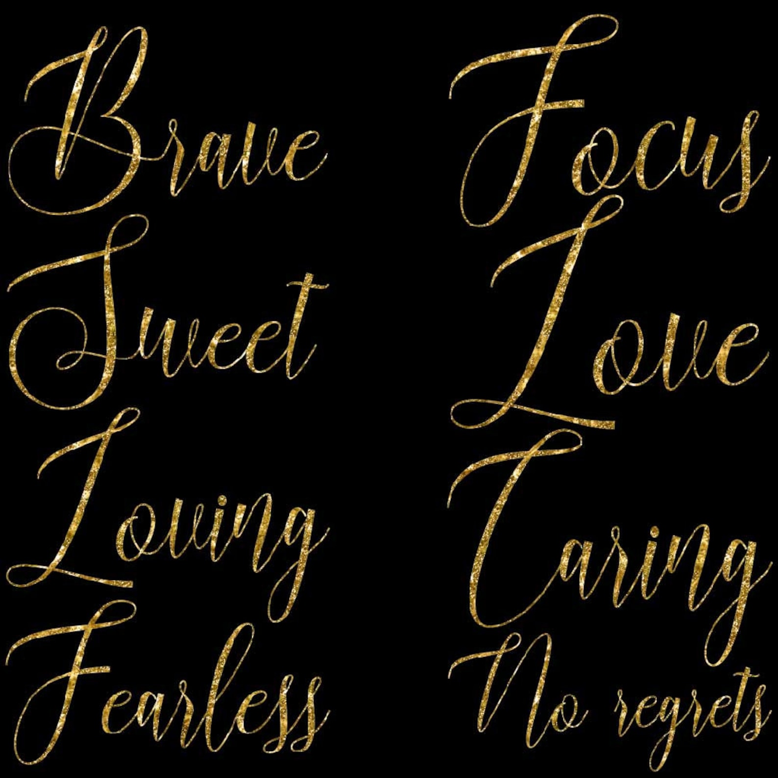 Motivational Words Motivation Word Art Nice Sayings Clipart - Etsy