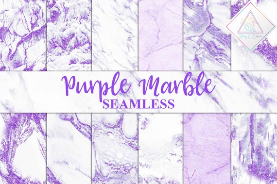 Download Purple Marble Digital Paper Seamless Patterns Glitter Agate Stone Iridescent Textures White Luxury Set Lilac Violet Ink Backgrounds By Fantasy Cliparts Catch My Party