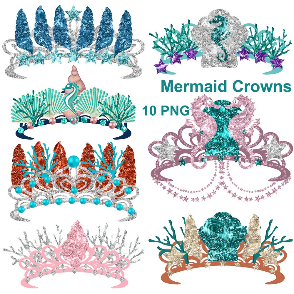 Accessoires Haaraccessoires Haarsieraden Haarkettingen en hoofdversieringen Mermaid Crown Headpiece For Underwater Use Fantasy Mythical Mystical Fairy Magical Fae Pastel Purple Grey Silver 