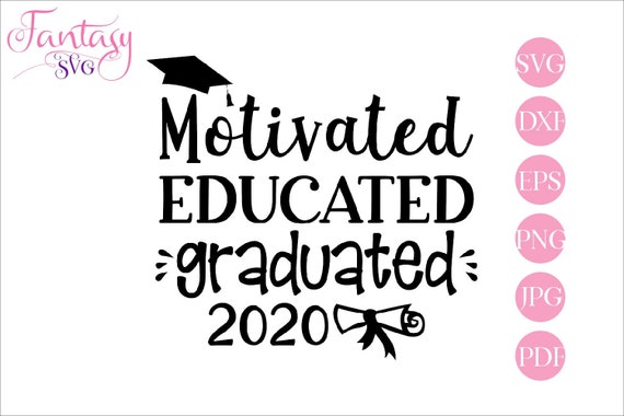 Download Motivated graduated, educated cut file, graduation clipart ...