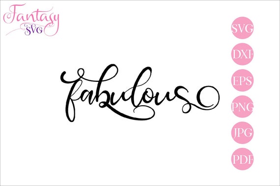 Download Fabulous Svg Cut Cricut Files Glam Girly Words Fab Empower Silhouette Cameo Cutting Design Digital Downloads Cute Sayings Girl Boss By Fantasy Cliparts Catch My Party