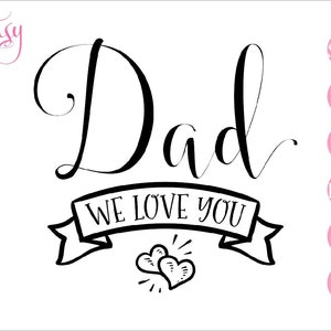 Papa wir lieben dich svg cut files Vatertag Papa Papa Etsy
