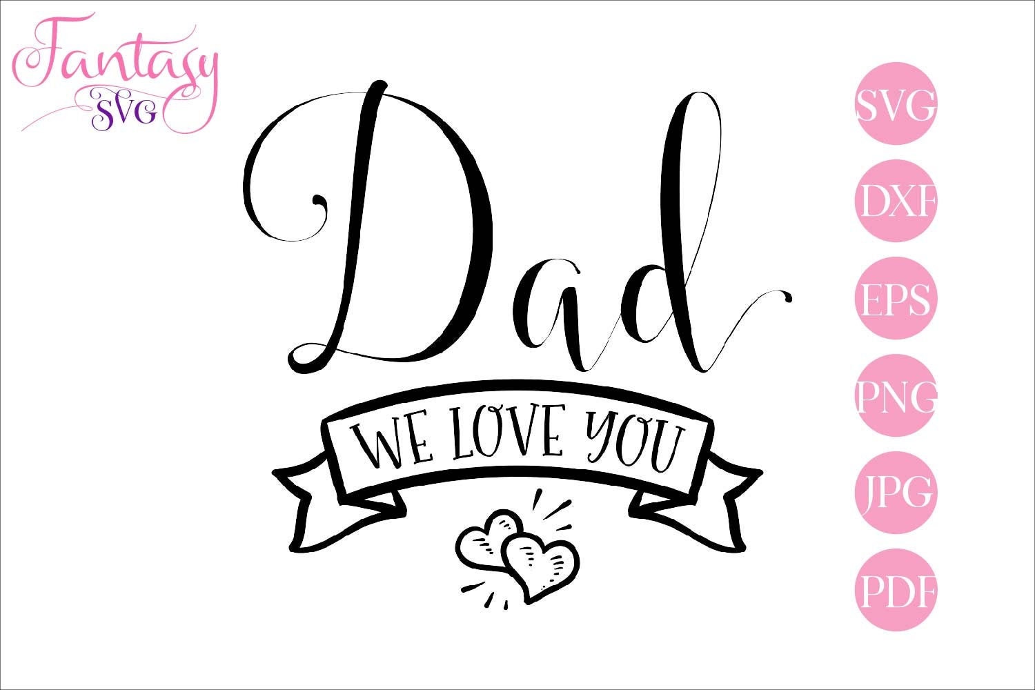 Papa wir lieben dich svg cut files Vatertag Papa Papa Etsy