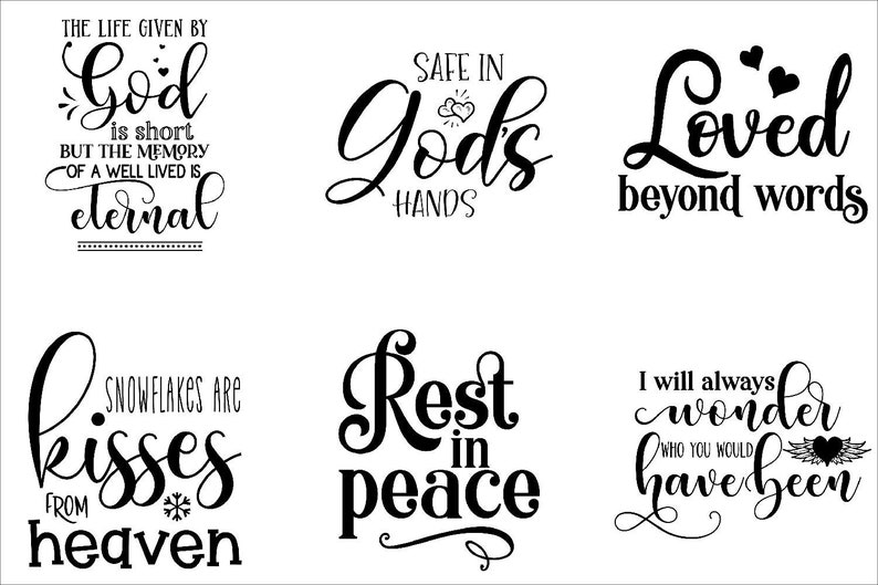 Download Memorial bundle svg cut files cricut in loving memory ...