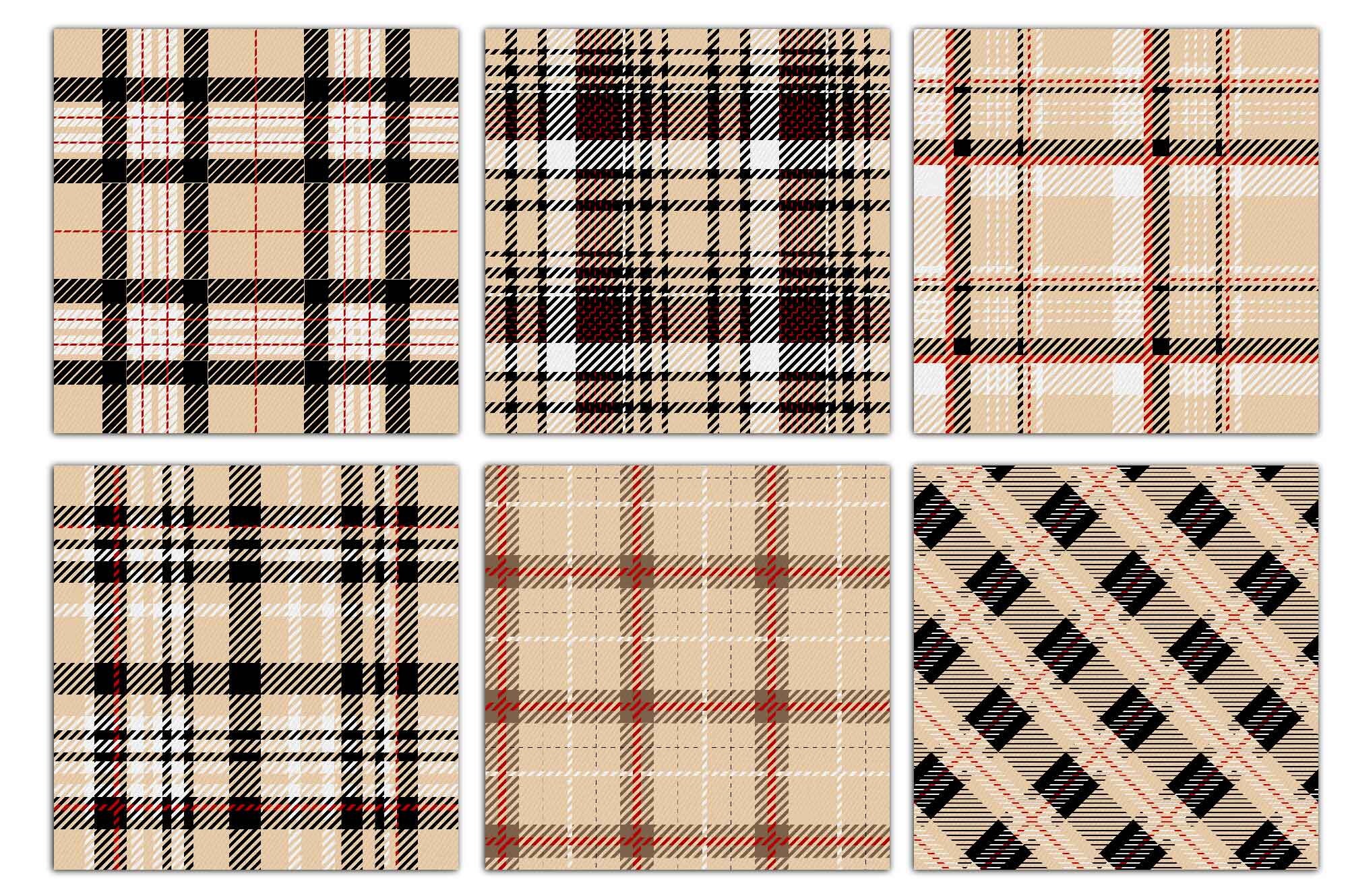 Beige Plaid, Digital Paper, Seamless Patterns, Cream Ivory Nude, Gingham  Lumberjack, Log Cabin Buffalo, Scottish Tartan, Red Flannel Checks, - Etsy