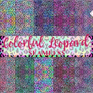 Leopardo colorido, estampa animal, papel digital, sereia unicórnio, pele vívida de galáxia, rosa azul roxo, arco-íris aquarela, pele safari áfrica,