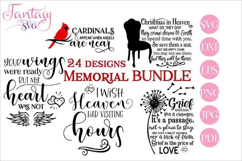 Download Memorial bundle svg cut files cricut in loving memory ...