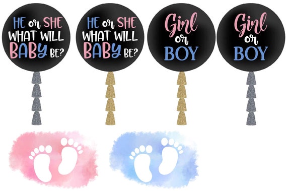 Gender Reveal Baby Clipart Shower Party He Or She Balloon Etsy Gender Reveal Baby Clipart Shower Party He Or She Balloon Etsy