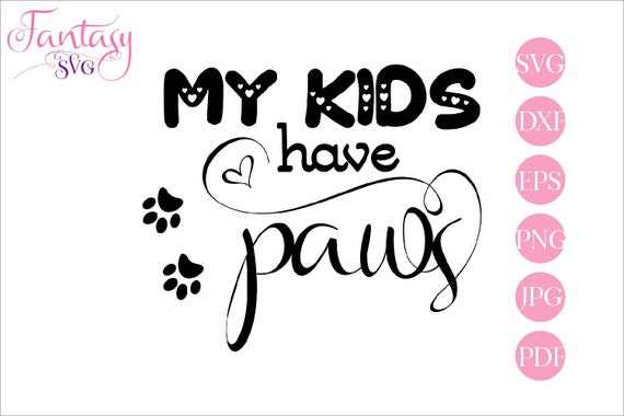 Free Free 274 My Grandkids Have Paws Svg SVG PNG EPS DXF File