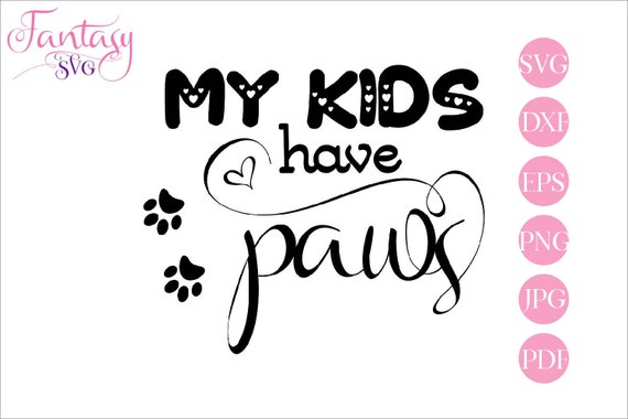 Free Free 272 My Grandkids Have Paws Svg SVG PNG EPS DXF File