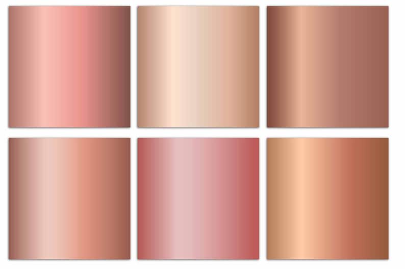 Rose gold gradient metallic background luxury texture Etsy